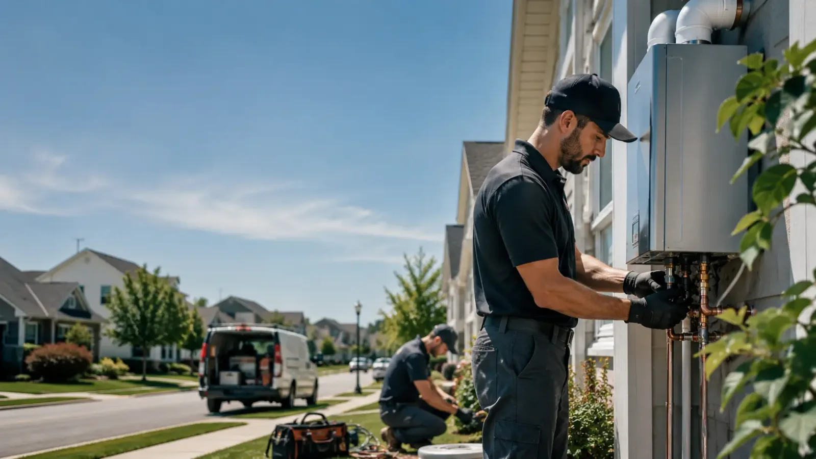 Tankless Water Heater Installation in Middletown, RI